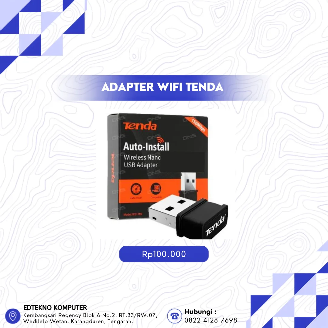 Adapter wifi tenda