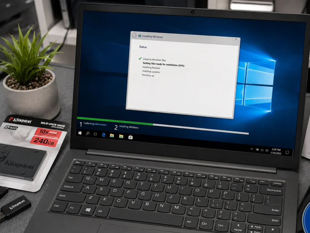 Install Windows + Driver + Office