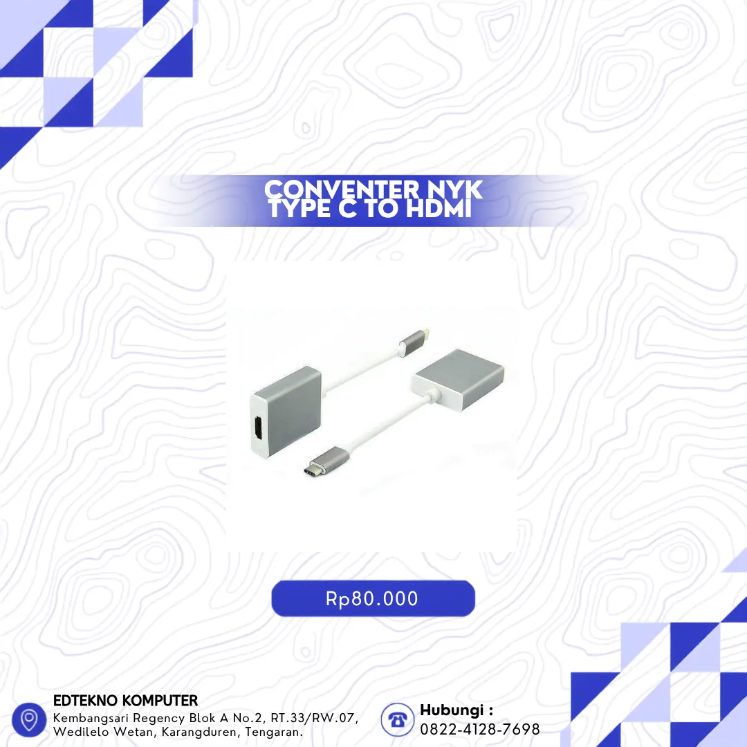 Conventer NYK Type C To HDMI