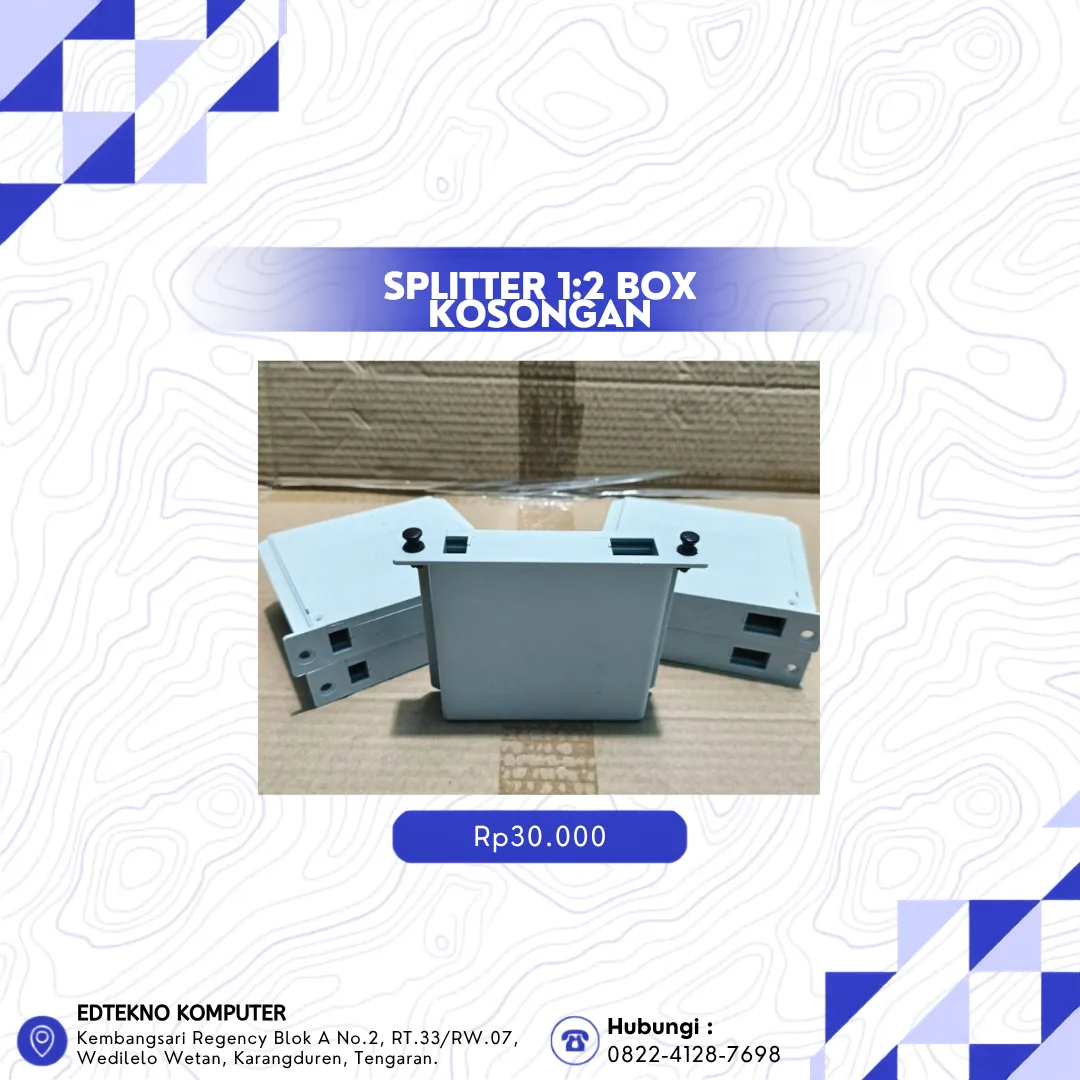 Splitter 1:2 Box Kosongan