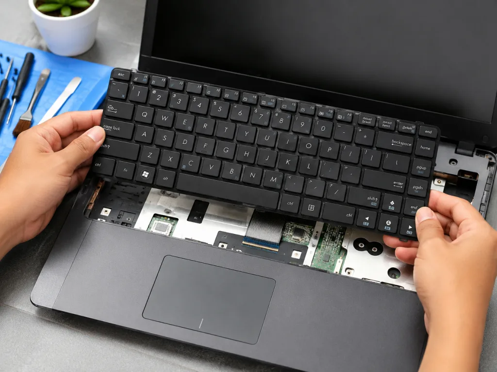 Servis Laptop Ganti Keyboard
