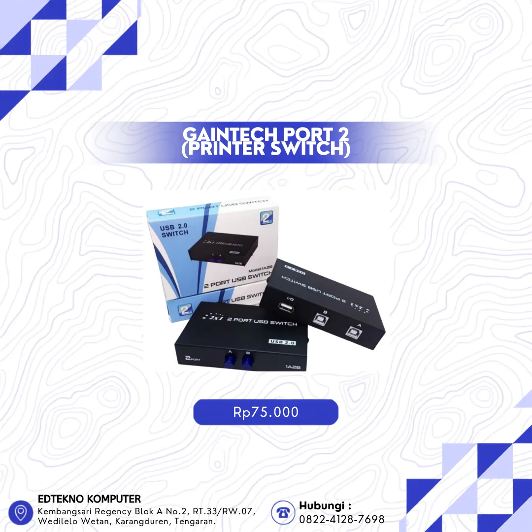 Gaintech Port 2 (Printer Switch)